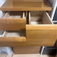 ニトリ 三面鏡ドレッサー（品番：5510020）の画像