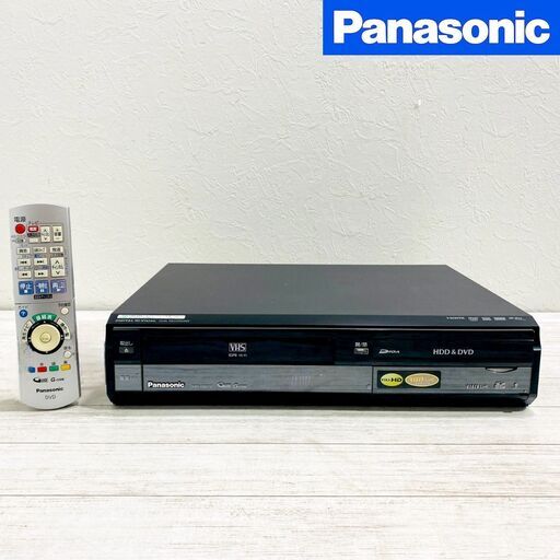 Panasonic/パナソニック VHS/DVD/HDDレコーダー DMR-XP22V 2008年製