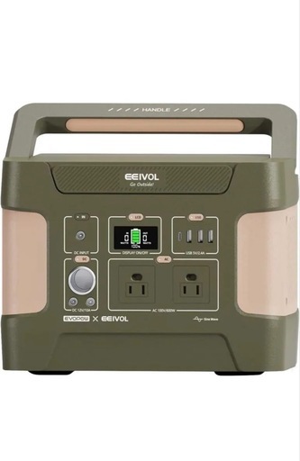 新品　 EVOPOW ポータブル電源 600W 