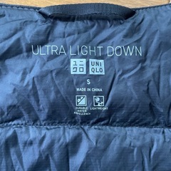 レディース　Sサイズ　ウルトラライトダウンの画像