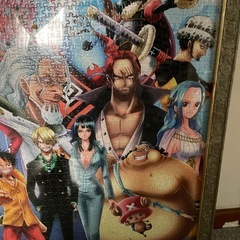パズル額ワンピースの画像