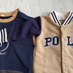 長袖ロンパース 70   秋冬用の画像