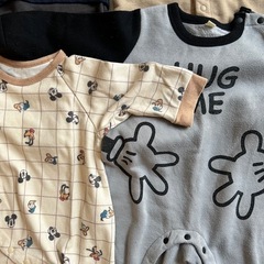 長袖ロンパース 70   秋冬用の画像