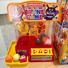 アンパンマン カプセルころりん クレーンゲームの画像