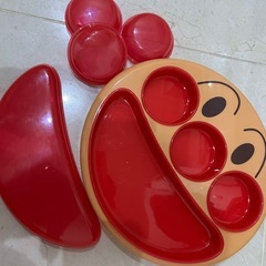 アンパンマン  ランチ皿の画像