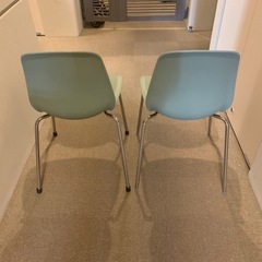 イケアリードオースチェア2脚セット
グリーンの画像