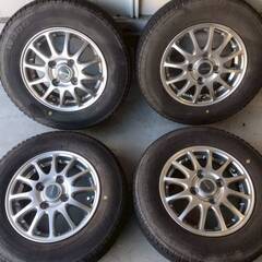 ☆軽バン軽トラスタッドレス☆　エコフォルム　アルミホイール 12...