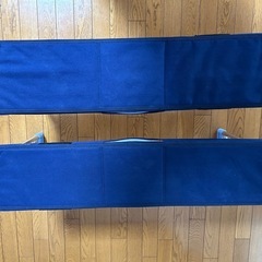 キャプテンスタッグ　折りたたみベンチ　2個セット　 m-3740 の画像