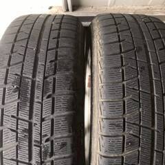 ミルアス 16インチ 6.5J PCD114.3 5穴 ET53 ハブ径約73 ヨコハマ アイスガード 205/60R16 2020年 4本 YS180の画像