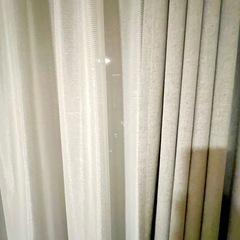 （美品！）ドレープカーテン＋レースカーテン 256cm X 238 cmの画像