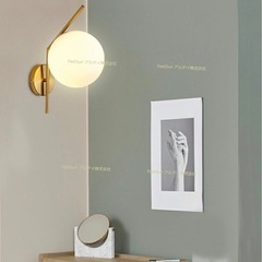 真鍮のブラケットライト（未使用）
の画像