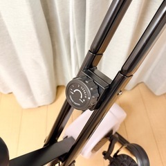 良品 ティゴラ TIGORA フィットネスバイク TR FB003-XB BK ブラック 静音 マグネット式 折りたたみの画像