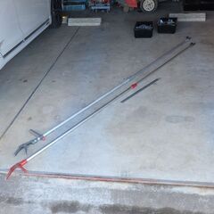 高枝切り枝鋏 2本セット TAKAGI 高儀 約180cm～300cmm 3m 庭木 伐採 枝落とし 果実 ハサミ はさみ 剪定の画像