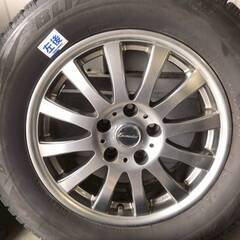 エクシーダ 16インチ 6.5J PCD114.3 5穴 ET38 ハブ径約73 ブリジストン ブリザック ICE 215/65R16 2021年 4本  ヤリスクロス エスティマ C28セレナ エクストレイル CX-30　YS154の画像