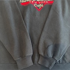 90s usa製 Harley Davidson スウェット ネイビー Lの画像