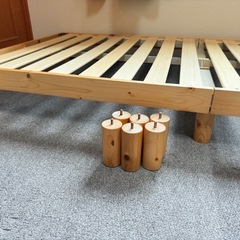 ニトリコンセント付きスノコベッド（シングル）の画像