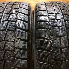 バリ溝　スタッドレス☆ マナレイ 15インチ 6J PCD114.3 5穴 ET45 ダンロップ ウインターマックス 195/65R15 2021年 4本 NG36 セレナ・ノア・VOXYの画像