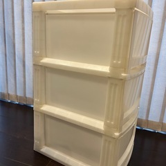 衣装ボックス　衣装ケース　3段ボックスの画像