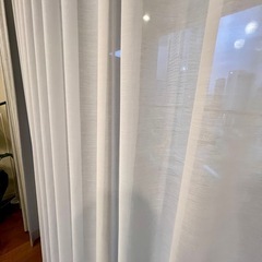 （美品！）ドレープカーテン＋レースカーテン 194cm X 252 cmの画像