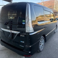 極美⭐︎26年後期セレナ！走行10万㌔⭐︎ハイウェイスターSハイブリッド！純正フルセグTVナビ 両側パワスラ アラウンドビューモニター付 内装綺麗！の画像