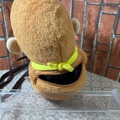 おさるのジョージ　ぬいぐるみショルダーポーチ&小物入れ　2点セットの画像