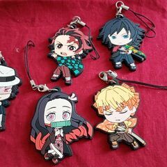 鬼滅の刃　ストラップ　キーホルダーまとめて。の画像
