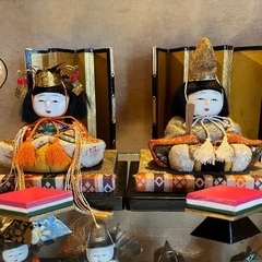 差し上げます！雛人形　昭和の画像