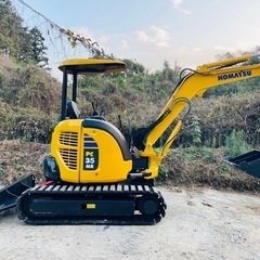 ●コマツ●KOMATSU● PC35MR-3 ●油圧ショベル●共用5本配管●2277時間の画像