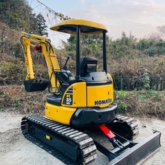 ●コマツ●KOMATSU● PC35MR-3 ●油圧ショベル●共用5本配管●2277時間の画像