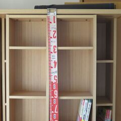 スライド本棚　H1800 W880 D450の画像