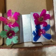 K A W A SＡK I(河寿特選)、伝統的な羽子板 レトロ。羽根、箱付きの画像