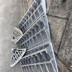 段差プレート(3枚✕端2枚)の画像