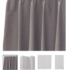 カーテン　2組(計4枚)　の画像