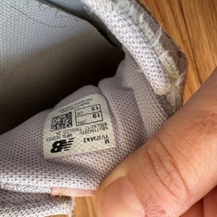 19センチスニーカーの画像