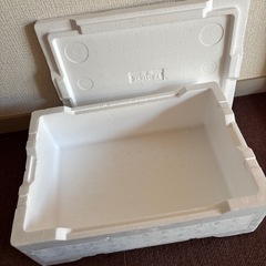 発泡スチールの箱の画像