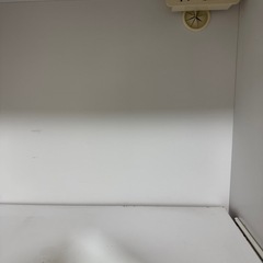 【無料】大型収納・キッチン収納キャビネット（白・コンセント＆換気口付き）の画像