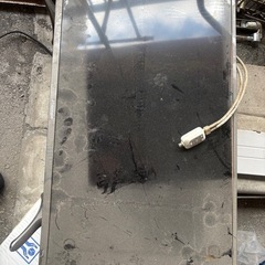 壊れたテレビの画像