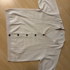 ３枚セット【MONO-MART】ボリュームニットルーズ半袖カーディガンの画像