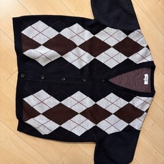 ３枚セット【MONO-MART】ボリュームニットルーズ半袖カーディガンの画像