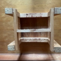 手作り　踏み台　の画像