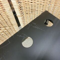 キーボードスタンド 天板幅72.5cm 黒 折り畳み 4脚タイプ 折りたたみ スタンド キーボードのスタンド 札幌市 西野店の画像