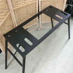 キーボードスタンド 天板幅72.5cm 黒 折り畳み 4脚タイプ 折りたたみ スタンド キーボードのスタンド 札幌市 西野店の画像