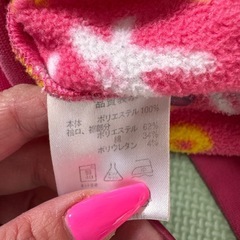 ベビードール　パーカー　130センチの画像