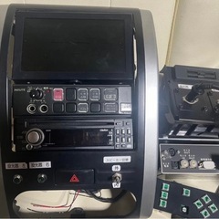 パトカー パトライト1式 マイク アンプの画像