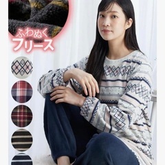 新品未使用　ニッセン　ふわぬくフリースルームウェア　M 2セットの画像