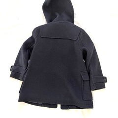 【COMME CA ISM 】濃紺　キッズダッフルコート　120Aの画像