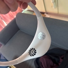 充電式首掛けファンの画像