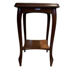 テーブル maruni マルニ ベルサイユ 電話台 FAX台 花台 飾り台 木製 猫脚 オールドマルニ★S3555Aの画像