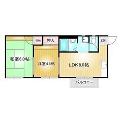 🌸高齢者(シニア層)・シングルマザー入居可能🌸蟹江　2LDK