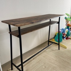 2人掛けカウンターテーブル(椅子込み) の画像